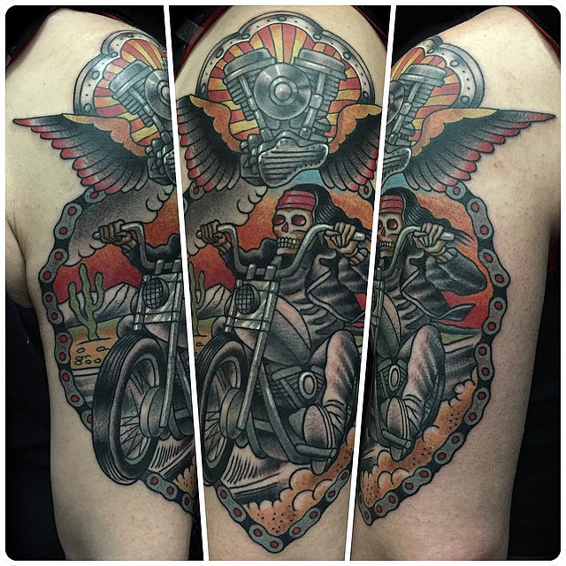 Biker Tattoo 23